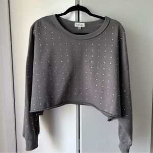 Cropped sweatshirt
